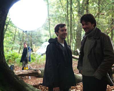 on the set of 'Tree'