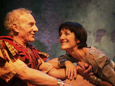 Patrick Stewart and Harriet Walter in Anthony and Cleopatra