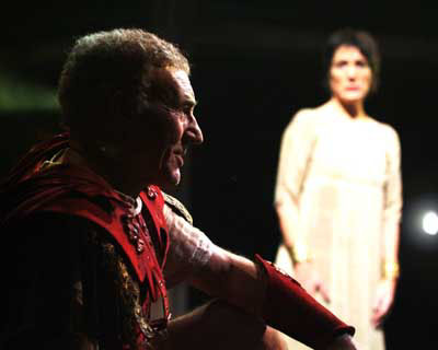Patrick Stewart and Harriet Walter in Anthony and Cleopatra