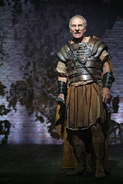 Patrick Stewart as Marc Anthony in Anthony and Cleopatra